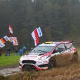 #8 Dominik Dinkel / Pirmin Winklhofer (Brose Motorsport, Ford Fiesta Rally2), ADAC 3 Städte Rallye